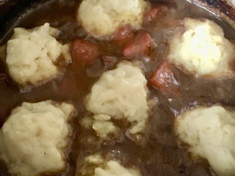 Gluten free dumplings - Coeliac by Design Gluten Free Beef Stew, Gluten Free Dumplings, Dairy Free Cooking, Stew And Dumplings, Gluten Free Dinner Easy, Sweet Dumplings, Paleo Foods, Vegan Stew, Gluten Free Potatoes