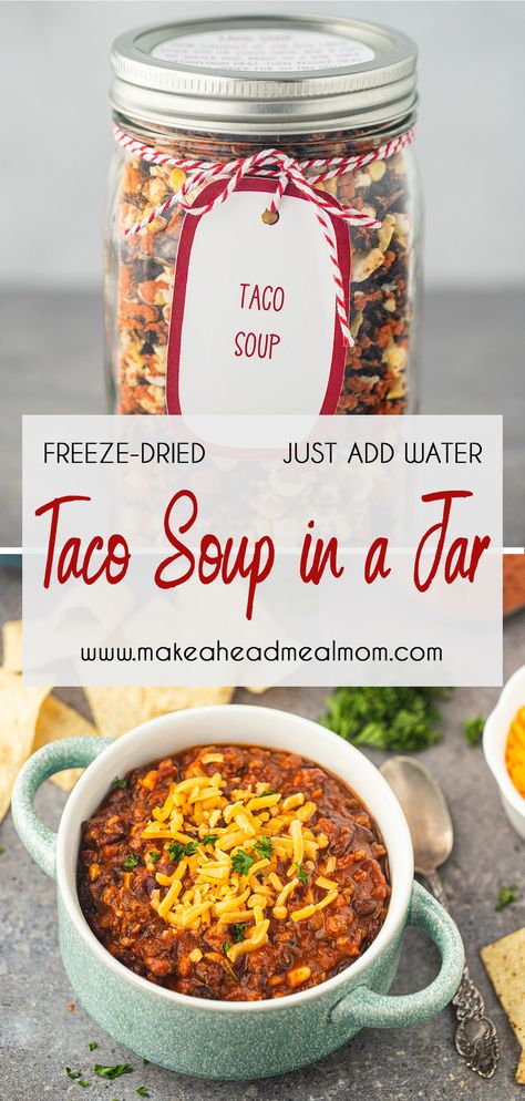 Jarred Soup Mix Gift Ideas, Meal Prep Dry Ingredients, Diy Dry Soup Mixes In A Jar, Freeze Dried Soup Recipes, Soup Gifts In A Jar, Freeze Dried Gift Ideas, Dry Meals In A Jar, Dry Ingredients In A Jar Recipes, Dried Soup Mix In A Jar