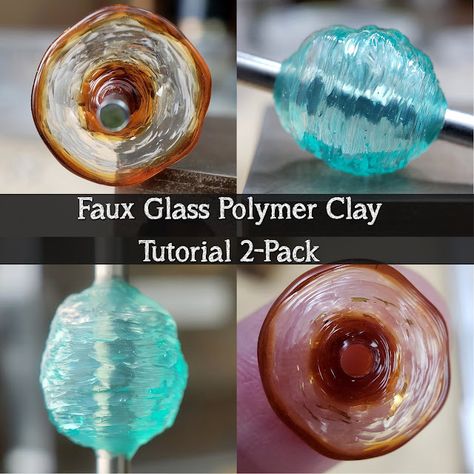 Beads Jewelry Making Tutorials, Polymer Clay Beads Diy, Liquid Polymer Clay, Polymer Clay Tutorials, Free Jewellery Making Tutorials, Liquid Clay, Homemade Clay, Glass Mosaics, Polymer Clay Jewelry Tutorials