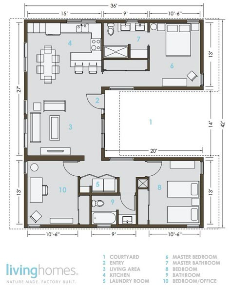 LivingHomes and Make It Right Introduce Affordable Green Prefab : TreeHugger Casa Hobbit, Intentional Community, Building A Container Home, Container House Plans, Casa Container, Shipping Container House, Container House Design, Container Homes, Shipping Container Homes