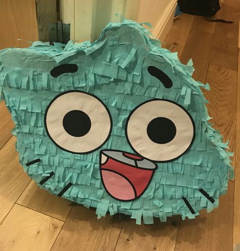 The Amazing World Of Gumball Party, Amazing World Of Gumball Birthday Party, Gumball Birthday Party Ideas, Gumball Party, Mini Pinatas, My Bad, Phineas And Ferb, World Of Gumball, The Amazing World Of Gumball