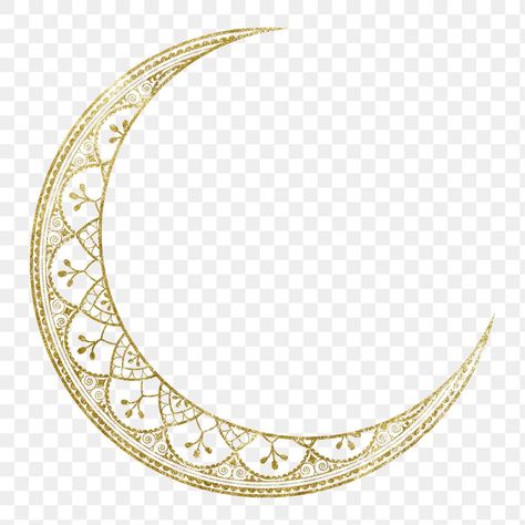 Moon Collage, Eid Moon, Ramadan Png, Moon Png, Moon Mandala, Islamic Jewelry, Moon Moon, Crescent Moon, Crescent