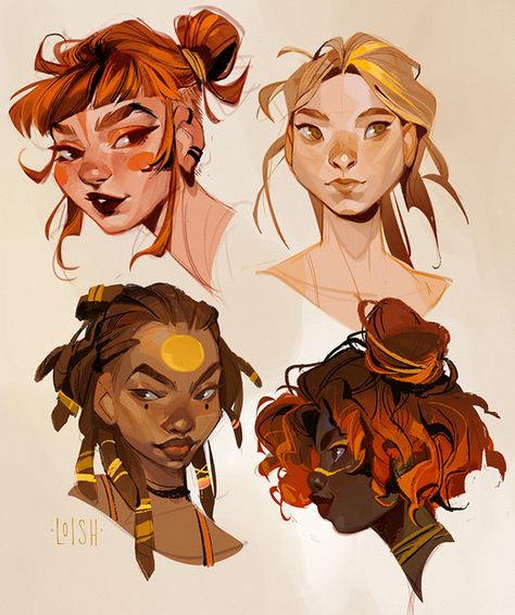 Loish on Twitter: "I’ve really been digging the color yellow lately ~ here are some warm-toned characters! https://t.co/OMYuDIIeDM" / Twitter Cool Coloring Pages Aesthetic, Coloring Pages Aesthetic, Pages Aesthetic, The Color Yellow, Cartoon Style Drawing, Pretty Drawings, Cool Coloring Pages, Illustration Character Design, Sketchbook Art Inspiration