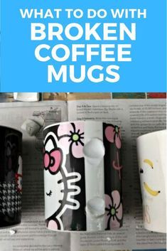 Recycle Decoration, Easy Recycled Crafts, Coffee Mugs Diy, Coffee Mug Crafts, Reuse Old Tires, Recycle Craft, Recycled Decor, Repurposed Decor, Bathroom Crafts