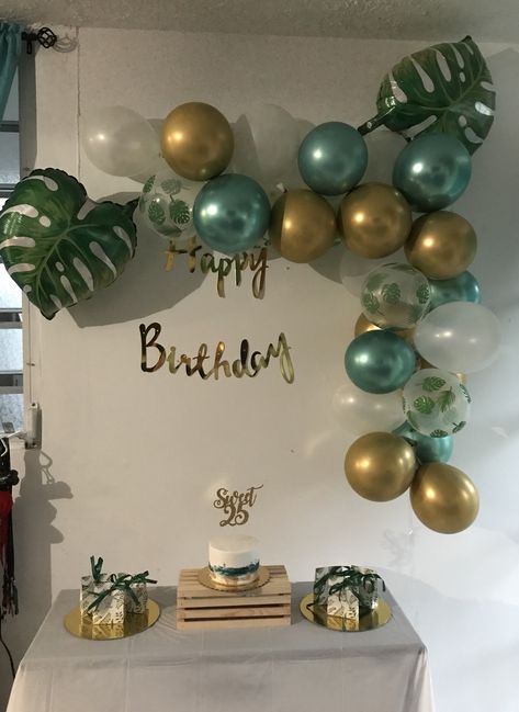 50 Birthday Signs, Birthday Deco Ideas At Home, Simple Ballons Decoration At Home Party, Simple Bday Decoration Ideas, Birthday Simple Decorations At Home, Simple Ballons Decor, Bday Decorations At Home, Birthday Themes At Home, Decoration Ideas Party Birthday At Home