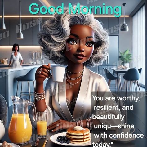 Good Morning African American Wednesday, Good Morning African American, Good Morning Black Woman, Good Morning Daughter, Sunday Morning Breakfast, African American Expressions, Good Morning Ladies, Good Morning Smiley, Good Morning Roses