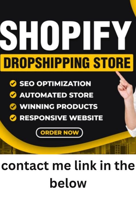 *Are you looking for a Passive Income?* It is the best time to invest in an Online Business. Hi, I'm pandey0064 and I've been a successful shopify dropshipping expert for 5 years generating 7 figures and would like to offer my services and expertise for your shopify dropshipping store. Shopify Store Design, Dropshipping Website, General Knowledge For Kids, Shopify Seo, Appeal Letter, Shopify Sales, Etsy Logo, Shopify Business, Shopify Marketing