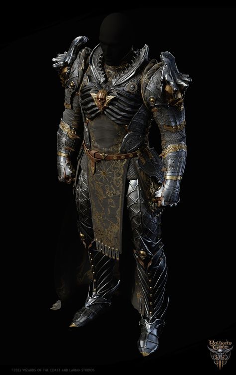 ArtStation - Ketheric Thorm Armor - Baldur's Gate 3 Ketheric Thorm, Life Drawing Reference, Armor Clothing, Art Studio Room, Baldur's Gate 3, Ninja Art, Baldurs Gate, Cosplay Armor, Knight Art