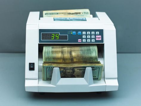 Money Counter, Money Machine, Counting Money, Money Images, 20 Dollars, Dollar Bill, Banking, Stock Images