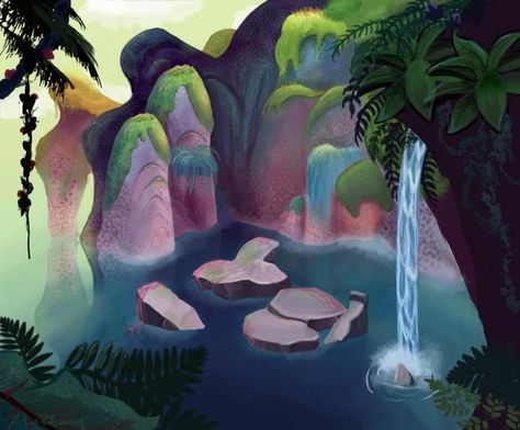 Share Ideas for Mermaid/Fairy Lagoon Type Lots - The Sims Forums Little Mermaid Room, Peter Pan Mermaids, Fairies Movie, Mary Blair, Mermaid Lagoon, Mermaid Fairy, Disney Concept Art, Animation Background, Mermaid Art