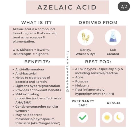 The Ordinary Azelaic Acid, Post Inflammatory Hyperpigmentation, Skin Facts, Skin Care Business, Skin Advice, Acne Help, Skin Care Guide, Skin Aesthetics, Clear Healthy Skin