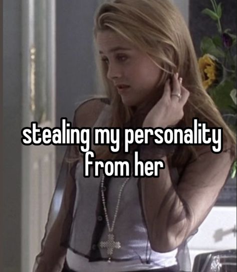 Cher Horowitz Quotes, How To Be Like Cher From Clueless, How To Be Cher Horowitz, How To Be Like Cher Horowitz, Clueless Aesthetic Quotes, Clueless Pfp, Clueless Whispers, Hallway Crush Aesthetic, Cher Clueless Hair