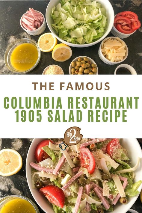 1908 Salad, 1905 Salad 12 Tomatoes, 12 Tomatoes 1905 Salad, 1905 Salad Recipe Columbia 12 Tomatoes, Lettuce Salads For Dinner, Columbia Restaurant 1905 Salad, Olivier Salad Recipe, 1905 Salad, Columbia Recipes