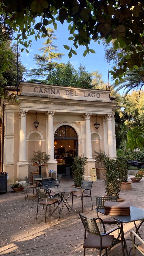 Rome Cafe, Rome Places, Rome Cafes, Sicily Italy Aesthetic, Villa Borghese Rome, Vatican City Italy, Rome Restaurants, Mediterranean Aesthetic, Villa Borghese