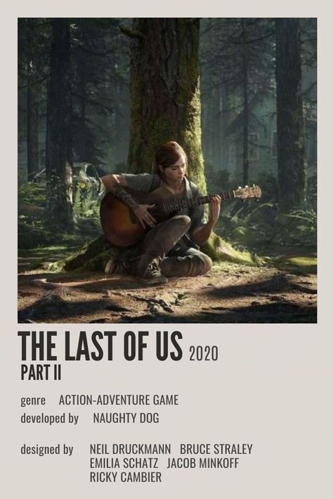 Last Of Us Polaroid Poster, Tlou Game Poster, The Last Of Us Part 1 Poster, Last Of Us Part 2 Poster, The Last Of Us Movie Poster, The Last Of Us Game Poster, The Last Of Is Wallpaper, Tlou 2 Poster, The Last Of Us Minimalist Poster