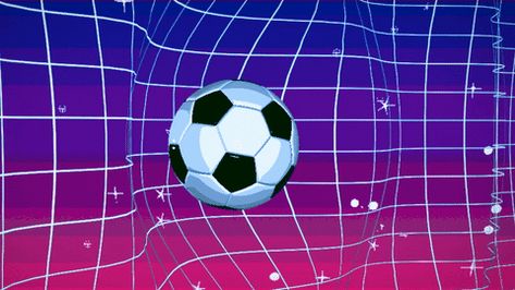 Neon Football, Soccer Gifs, Football Gif, Soccer Ball, Football Soccer, Juventus, Typography Design, Sports Team, Soccer