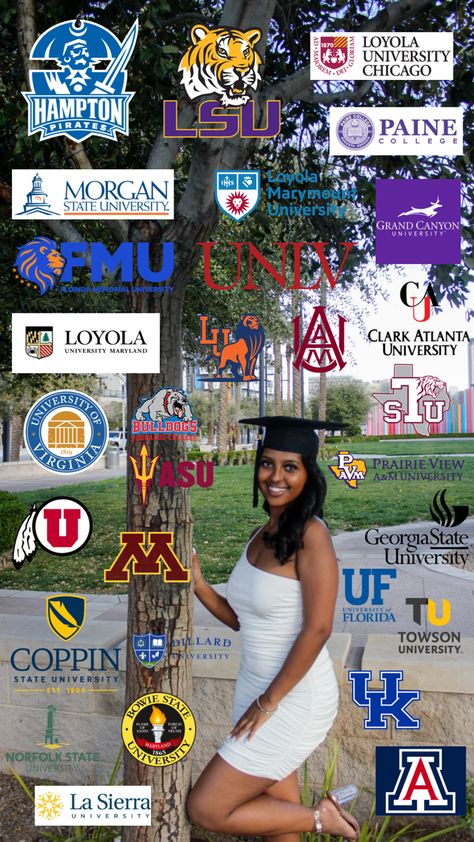 Senior Graduation Portraits, University Acceptance Aesthetic, Hampton University Aesthetic, College Acceptance Pictures, Accepted To College Aesthetic, College Acceptance Aesthetic, College Acceptance Photoshoot, College Commitment Pictures, Acceptance Photoshoot