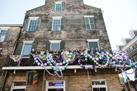 This client pulled out all the stops to celebrate her 50th birthday with her closest friends. Traveling from the Bay Area to New Orleans, many of the guests had never been to New Orleans before. What better way to indoctrinate them than an immersive weekend to celebrate Mardi Gras? Big 5, 50th Birthday Party, 60th Birthday, Milestones, Birthday Fun, 50th Birthday, Mardi Gras, New Orleans, Christmas Tree