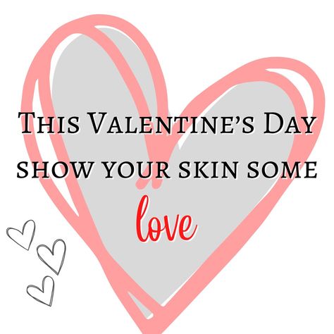 February Med Spa Specials, Valentines Waxing Quotes, Valentine’s Day Esthetician, Esthetician Valentines Day Post, Esthetician Valentines Day, Valentines Facial, Valentines Esthetician, Valentines Skincare, Esthetician Post Ideas