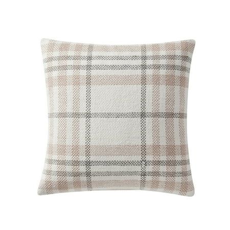 Give your home a classic fall feel with the My Texas House 20" x 20" Ophelia Taupe Plaid Decorative Pillow, which features timeless plaid patterns for a cozy look. You can easily keep this 100% cotton pillow looking and feeling fresh by spot-cleaning it gently with a damp cloth as needed. Each 20 x 20-inch accent pillow is sold separately and coordinates with My Texas House dcor collections to give your home dcor that perfect finishing touch. Created by home decor blogger and influencer Erin Vog Sunflower Home Decor, My Texas House, Plaid Throw Pillows, Texas House, Fall Pillow Cover, Pumpkin Fall Decor, Plaid Throw, Fall Pillows, Linen Cushion