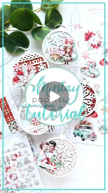 Mintay Papers on Instagram: "Ho, Ho, Ho! It's so hot outside that we are dreaming of a white christmas. It's still four months ahead but we can jump into the merry spirit and cool down creating some fun christmas projects. After all we have two new fantastic collections to play with - retro 𝐌𝐄𝐑𝐑𝐘 & 𝐉𝐎𝐘 and rustic 𝐂𝐇𝐑𝐈𝐒𝐓𝐌𝐀𝐒 𝐁𝐋𝐄𝐒𝐒𝐈𝐍𝐆𝐒. If you don't know what to create, maybe our newest tutorial will help you!  Our Anna Komenda @anna_komenda will show you, how to turn our new 𝐎𝐑𝐍𝐀𝐌𝐄𝐍𝐓𝐒 𝟐 𝐂𝐇𝐈𝐏𝐏𝐈𝐄𝐒 into quick and easy to make christmas gift tags. She simply backed each bubble with a piece of pattern paper from 𝟔 𝐱 𝟖 𝐀𝐃𝐃 𝐎𝐍 𝐁𝐎𝐎𝐊 and decorated them with 𝐃𝐈𝐄 𝐂𝐔𝐓𝐒 and 𝐒𝐓𝐈𝐂𝐊𝐄𝐑𝐒. If you have more time, your tags can become even mo Mintay Papers, Dreaming Of A White Christmas, It's So Hot, Hot Outside, A White Christmas, Christmas Blessings, Die Cut Cards, Fun Christmas, Ho Ho Ho