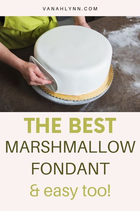 The Best Fondant Recipe, Healthy Fondant Recipe, Make Fondant Recipe, Making Fondant Decorations, Making Fondant Recipe, Diy Cake Fondant, How To Do Fondant Cakes Step By Step, Homemade Fondant Recipe Easy, Homemade Fondant Easy