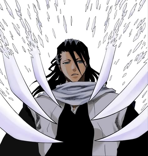 Bleach Byakuya Kuchiki Manga, Bleach Byakuya Kuchiki, Byakuya Bleach, Bleach Byakuya, Bleach Colored Manga, Bleach Pfps, Bleach Pfp, Kuchiki Byakuya, Kenpachi Zaraki