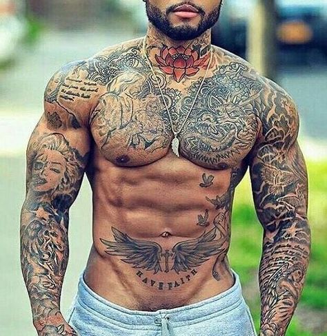 Mens Stomach Tattoos, Mens Stomach Tattoo, Abdomen Tattoo, Man With Tattoos, Tattoos Pinterest, Waist Tattoos, Tattoo Inspiration Men, Stomach Tattoos, Inked Men