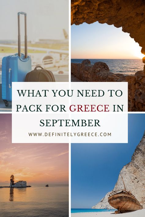 Greece In September, What To Pack For Greece, Pack For Greece, Greece Cruise, Best Greek Islands, Greece Itinerary, Greek Vacation, Visit Greece, Santorini Travel