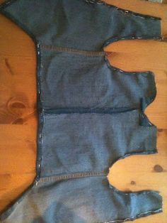 Jacket Tutorial, Diy Vest, Jean Diy, Vest Sewing Pattern, Denim Waistcoat, Diy Jeans, Jean Jacket Vest, Denim Vests, How To Make Skirt