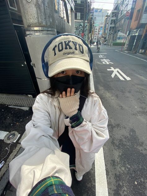 Japan Selfie, Scenery Spring, Japan Ootd, Speak Japanese, Tokyo Aesthetic, Tokyo Photos, Ootd Selfie, Harajuku Tokyo, Check Please