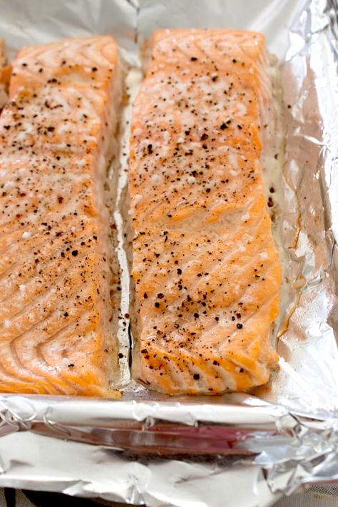 Perfect Oven Baked Salmon Boneless Skinless Salmon Recipes, Alaskan Salmon Recipes Baked, Baked Skinless Salmon, Ways To Cook Salmon In The Oven, Oven Roasted Salmon Recipes, Baked Salmon Filet Recipes Oven, Skinless Salmon Recipes Baked, Atlantic Salmon Recipe Baked, Easy Salmon Recipes Baked Healthy