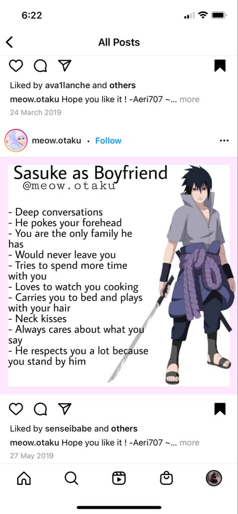 Sasuke As A Boyfriend, Deeper Conversation, Never Leave You, Your Boyfriend, You Tried, Naruto, Love You, Memes, Quick Saves