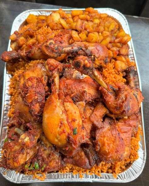 🇳🇬🔥🇳🇬😋🗣️This was the best decision ever 😍I’m glad I chose this path (asun pasta ) 33,000 (Jollof rice,chicken and diced plantains ) 45,000 (native rice ,plantains and turkey)48,000 ( Jollof rice ,chicken wings and turkey) 35,000 ( native rice and turkey) 70,000 Good morning fam clients 🥰 Our kitchen is open to take your orders Same day delivery Call or Whatsapp 0806 666 5500 to Order 📷 @temmytkitchen #temmytkitchen #foodvendorsinlagos #foodvendorinikorodu #foodienaija #foodvendo... Rice And Turkey, Native Rice, Nigerian Recipes, African Cooking, Rice Chicken, Jollof Rice, Catering Ideas Food, Tasty Recipes Videos, Nigerian Food