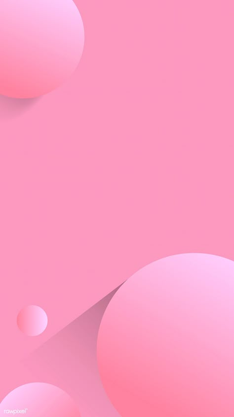 Round pink abstract background vector | free image by rawpixel.com Pink Abstract Wallpaper, Wallpaper Candy, Pink Abstract Background, Pink Wallpaper Backgrounds, Bubbles Wallpaper, Baby Wallpaper, Abstract Iphone Wallpaper, Phone Wallpaper Design, Smartphone Wallpaper