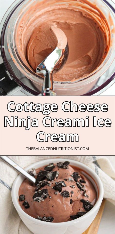 Looking for ninja creami recipes that are protein packed and healthy? Try this ninja creami ice cream made with chocolate and cottage cheese! It's one of the best ninja creami chocolate ice cream options. Enjoy the ninja creami cottage cheese ice cream for a tasty treat. This is the best ninja creami recipe for protein ninja creami recipes! Ninja Creami Chocolate Ice Cream, Protein Ninja Creami Recipes, Protein Ninja Creami, Cottage Cheese Ice Cream Recipe, Cottage Cheese Chocolate, Non Bake Desserts, Ninja Creami Recipe, Cottage Cheese Ice Cream, Ninja Ice Cream Recipe