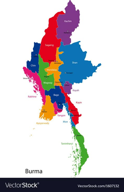 Map Of Myanmar, Myanmar Famous Places, Myanmar Map Logo, Asean Map, Myanmar Map, Old Iphone Wallpapers, Burmese Culture, World Geography Map, Myanmar Country