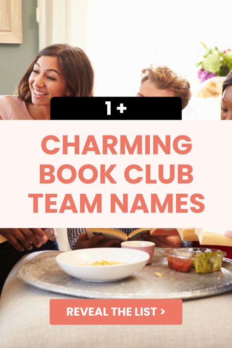 Searching for a great name for your book club? Look no further! Dive into our collection of 270+ catchy and fun book club team names that are bound to spark joy and laughter among your reading circle. Finding that perfect title can be a game-changer for your group dynamic, whether you want something humorous, whimsical, or inspired by classic literature. This list is packed with a variety of options tailored for any reading theme, making it easier than ever to connect with fellow book lovers. Check out these team names today and pick the one that resonates with your group! Book Club Themes, Club Look, Reading Themes, Great Names, Word Nerd, Reading Rainbow, Funny Names, Animal Book, Literature Books