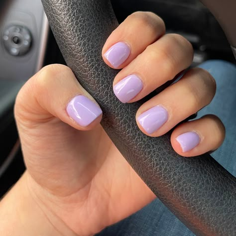 Light Purple Dipped Nails, Sns Dipping Powder Nails Purple, Lavender Dip Powder Nails Short, Short Square Lavender Nails, Purple Powder Dipped Nails, Dip Powder Nails Lavender, Dip Purple Nails, Short Summer Dip Nails, Light Purple Spring Nails