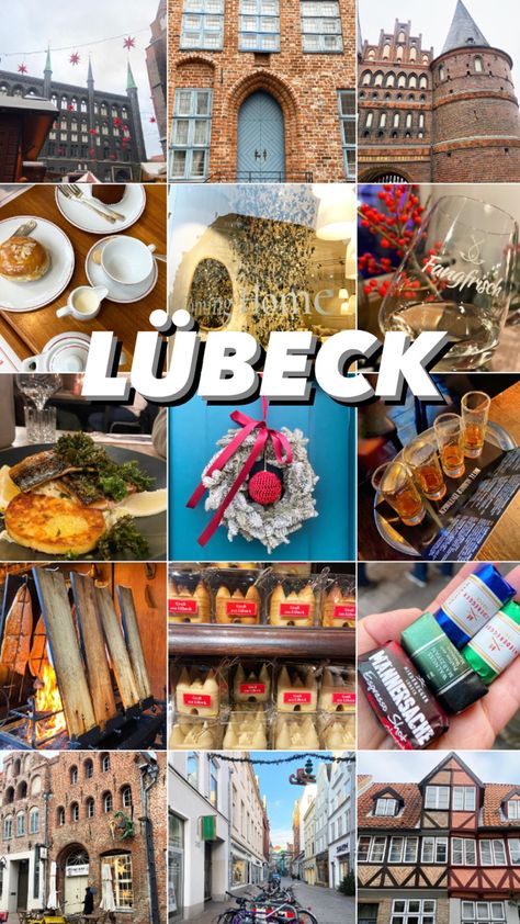 perfect weekend in lubeck, german cities, weekend in germany, winter weekend, where to go in lubeck, lubeck restaurants Lubeck Germany, Germany Winter, Germany Outfits, Smoked Salmon Sandwich, German Cities, Baltic Cruise, Salmon Sandwich, Cozy Bar, Europe 2024