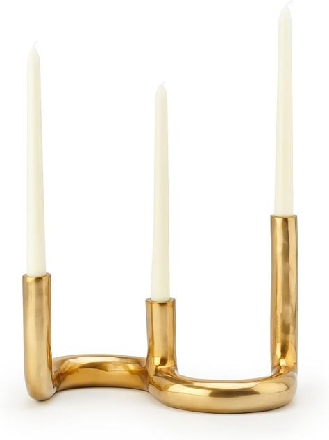 Amazon.com: LB2 Gold Candle Holders for Modern Home Décor, Decorative Triple Candlestick Holders for Formal Events, Party, Wedding, Halloween with Pillar Candles, Brass Finish : Home & Kitchen Wedding Halloween, Gold Candle, Gold Candle Holders, Candlestick Holders, Brass Finish, Party Wedding, Modern Home, Pillar Candles, Formal Event