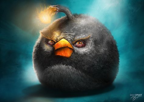 Bird Meme, Bird Artists, Angry Bird, Silly Images, Bird Illustration, Angry Birds, Really Funny Pictures, Funny Me, Black Bird