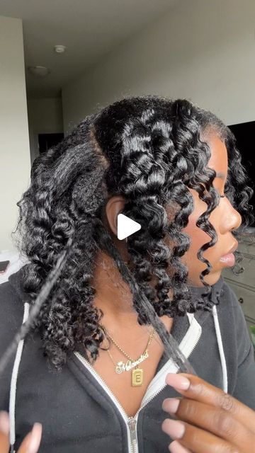 Chunky Braid Out, Braid Out On Blown Out Hair, Braidouts On Natural Hair, Bantu Knot Curls, Chunky Twist Out, Lco Method, Chunky Braids, Clove Oil, Bantu Knots