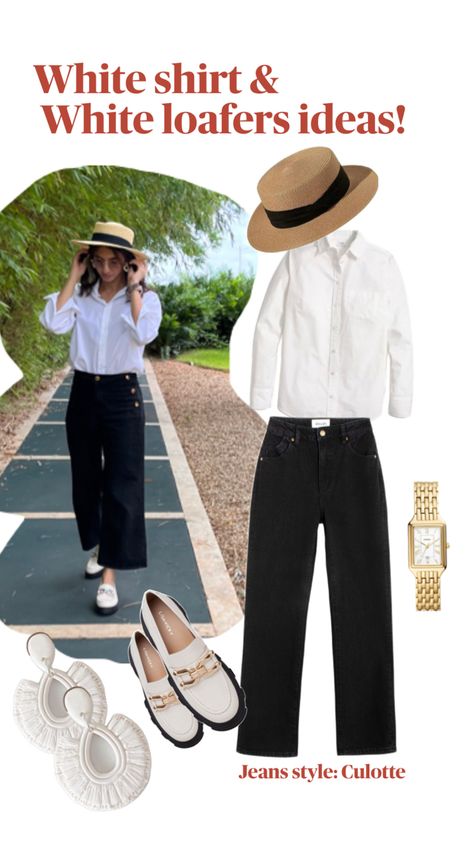 Comparto los Outfits que voy creando con los White Loafers Outfits With White Loafers, White Loafers Outfit, Loafer Outfits, White Loafers, Loafers Outfit, Outfit White, White Outfit, Smart Casual, Jeans Style