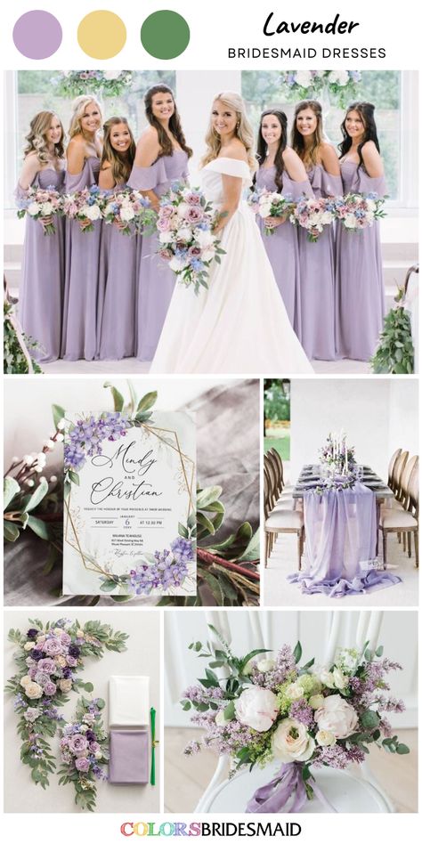 Sage Green And White Wedding, Wedding Ideas Purple, Lavender Wedding Centerpieces, Purple And White Wedding, White Wedding Ideas, Lavender Wedding Theme, Green And White Wedding, Lavender Bridesmaid, Wedding Collage