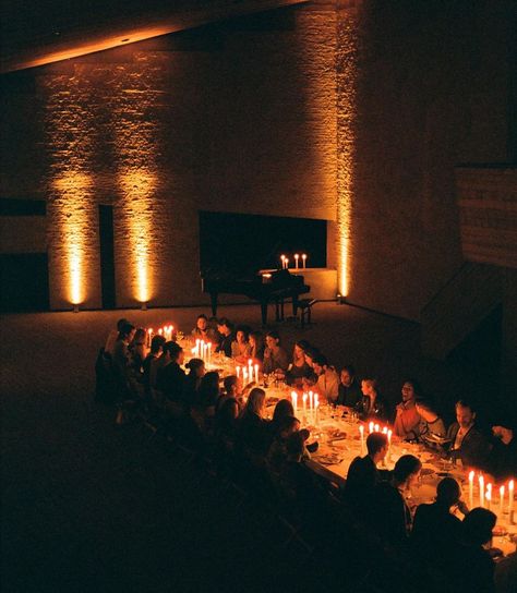 Oficina on Instagram: “Two weeks ago, we catered a dinner for @loewe inside De Thomas, a brutalist church in Amsterdam. The event celebrated the opening of the…” Ballroom Design, Creative Event, Supper Club, Mood Light, Jewish Wedding, Flagship Store, An Egg, Egg Yolk, Here Comes The Bride