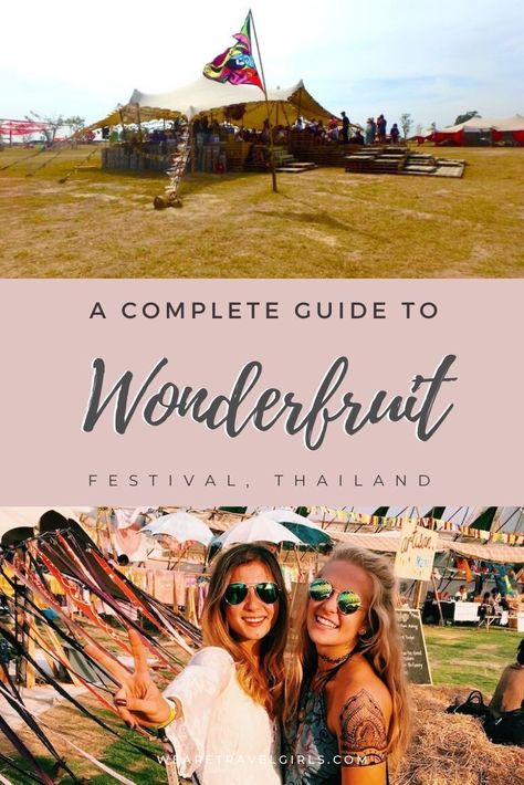 Held every December, Wonderfruit is a four-day festival of art, music and sustainable living in the coastal town of Pattaya, Thailand not to be missed! Wonderfruit Festival Outfit, Wonderfruit Outfit, International Travel Essentials, Thailand Adventure, Travel Secrets, Thailand Holiday, Pattaya Thailand, Travel Thailand, Couple Travel