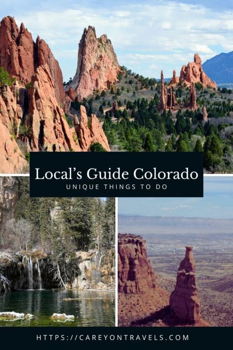 A Local's Guide: 12 Unique Things to Do in Colorado - Carey On Travels Things To Do In Colorado, Colorado Rocky Mountains, Colorado National Monument, Colorado Trip, Trip Destinations, Sand Dunes National Park, Visit Colorado, Living In Colorado, Mountains Travel