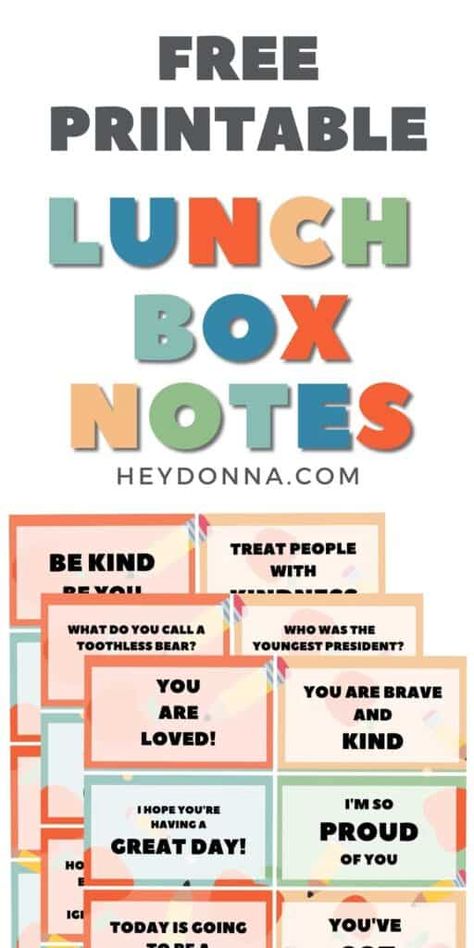 Print these cute and fun notes to slip into your kids lunch box when they need a little encouragement (or a giggle!) Free Printable Lunch Box Notes, Lunch Box Notes For Kids, Notes For Kids Lunches, Fun Notes, Printable Lunch Box Notes, Lunch Notes, Free Lunch, Printable Notes, Lunch Box Notes