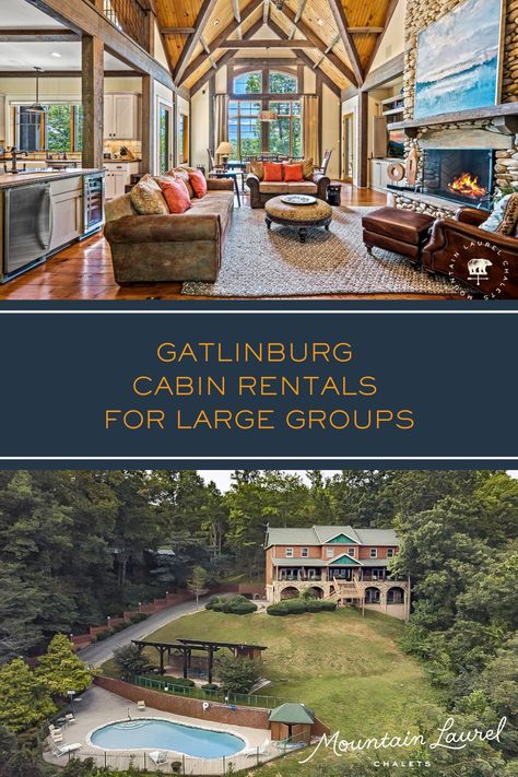 🌲 Plan the Perfect Group Getaway in the Smoky Mountains!
• Spacious cabins for up to 24 guests
• Breathtaking mountain views & private hot tubs
• Ideal for family reunions, corporate retreats, or weddings

Create unforgettable memories with family and friends in Gatlinburg’s. Places To Stay In Gatlinburg Tn, Best Gatlinburg Restaurants, Friend Trips, Best Hikes Gatlinburg Tn, Gatlinburg Restaurants With A View, Gatlinburg Cabin Rentals, Smoky Mountain Cabin Rentals, Corporate Retreat, Gatlinburg Cabins